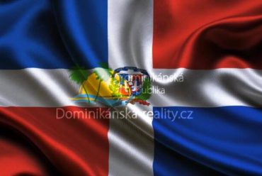 Statní symbol - vlajka Dominikánské republiky