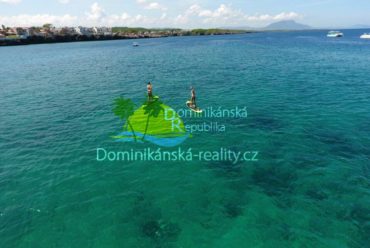 Paddleboarding Playa Sosúa Dominikánská republika