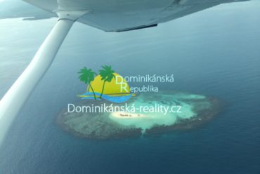 vyhlídkový let nad Dominikánskou republikou