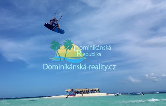 kitesurfing v Cabarete Dominikánská republika Villa Aris